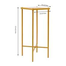 2 Pack Wedding Flower Stand Metal Display Holder For Ceremony Party Decor Centerpiece Display - Gold - View 2