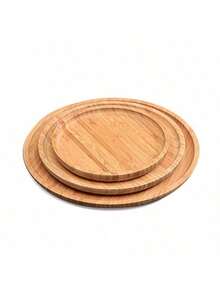 Japanische Bambusuntersetzer, Untersetzer, massive Holzuntersetzer, rechteckige Bambusuntersetzer, Holzteller, Holzuntersetzer, runde Untersetzer, Teetassen und Untertassen, Grilluntersetzer - Kuchenuntersetzer - Trockenobstuntersetzer - kreative Haushalt-Obstuntersetzer mit Fächern - Gästeempfang - Wohnzimmerdekoration - Grilluntersetzer - Obstplatten - Pizzauntersetzer - Haushaltsuntersetzer