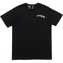 Fashion Men's Short Sleeved T-Shirt V Letter Printed Tops Casual Couple T-Shirt Hip Hop Short Sleeved Tops - 風格 V12 - 查看 8