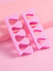 20/10/2 件粉色指甲分指器，柔软海绵脚趾分指器，修脚，脚趾手指分隔器，适用于女士男士美甲修脚美甲，泡沫脚趾分指器，专业美甲手指脚海绵垫，适用于指甲油、美甲用品、美甲工具、美甲工具、指甲、按压指甲的美甲工具 - 彩色 - 查看 10