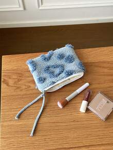 化妆包，适合婚礼和派对，化妆包，少女时尚礼物，旅行洗漱包，3D爱心图案化妆包，旅行化妆品收纳包，女士便携式化妆包，零钱包口红化妆品配件收纳包，女士旅行包，旅行洗漱包，包包，化妆包，化妆包，洗漱包，桌面收纳包，化妆包，化妆包，化妆袋，包包，梳妆台，化妆包，小化妆包，化妆袋，化妆包，大容量，大号化妆包，圣诞礼物，女士礼物创意