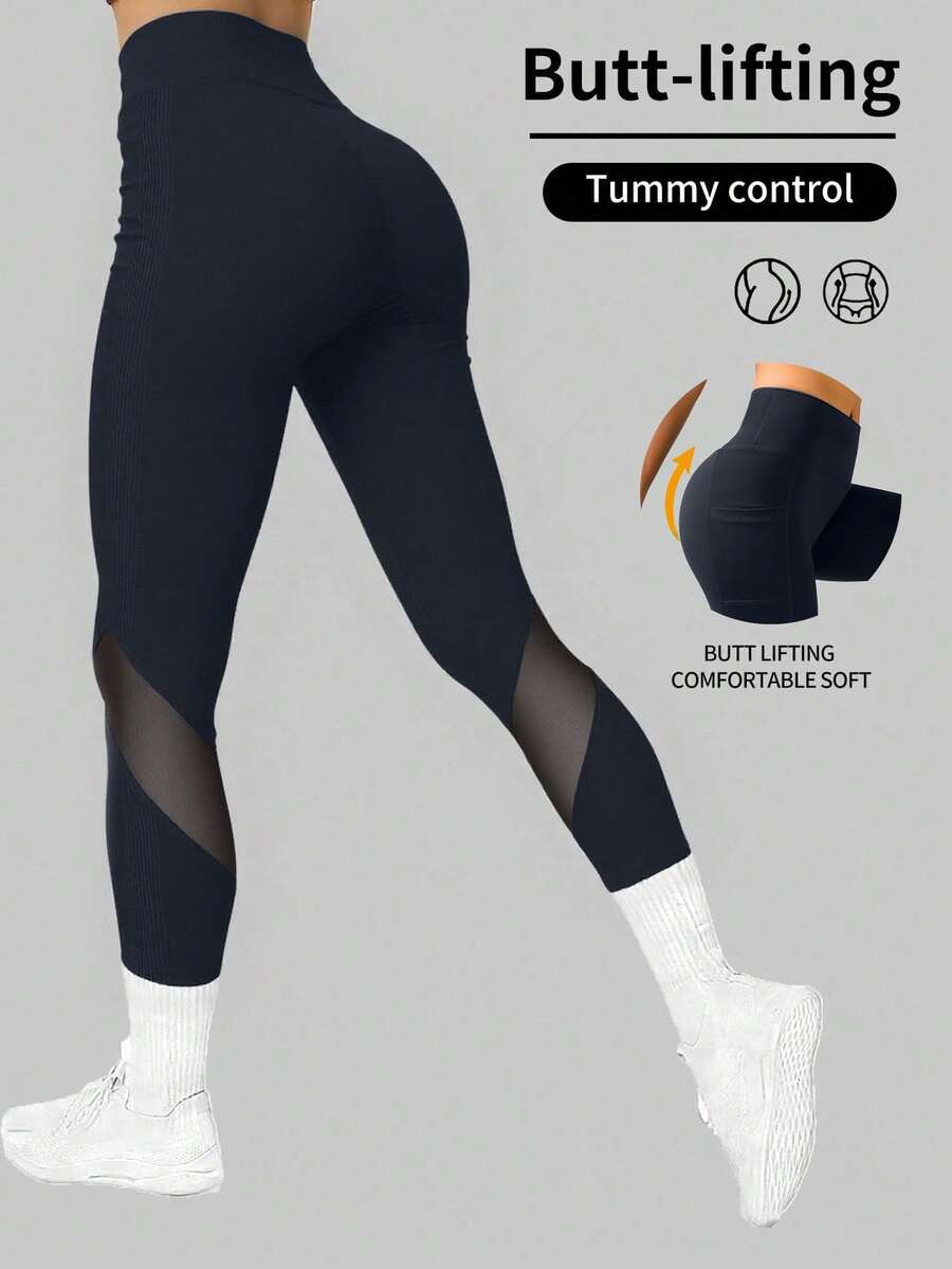 Women Leggings - 灰色 - 查看 1