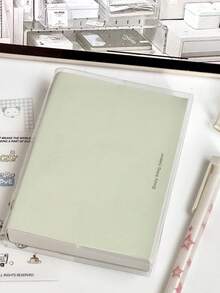 1/4pcs Korean Pink Blue Green White Brick A6 Notebook Student Ins High Beauty Super Thick Handbooks Diary Notebook