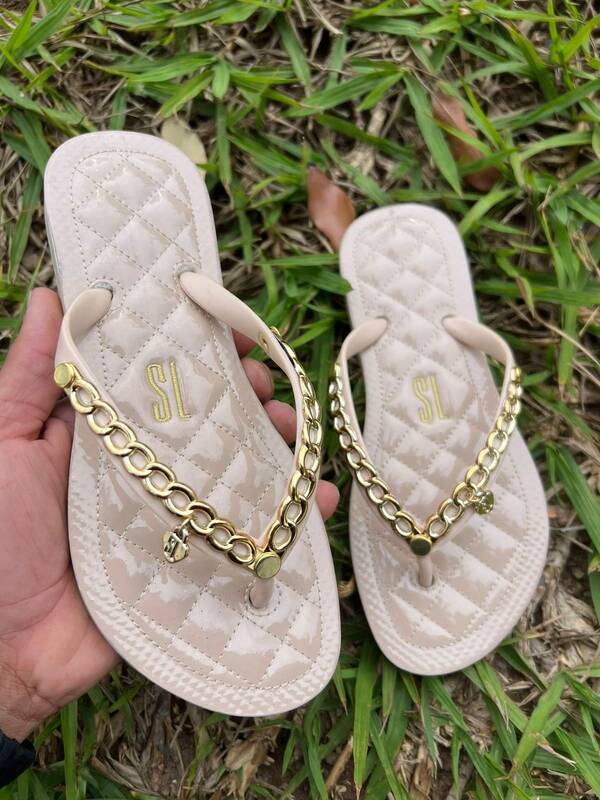 CHINELO BORDADO SL ACOLCHOADO