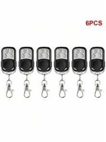 四键通用车库门遥控器，433MHz 克隆固定学习滚动码复制器，车库，2025 新款