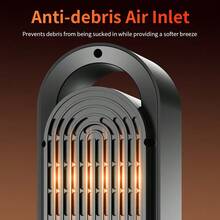 1 Aquecedor Elétrico Portátil de 1000W, Aquecedor Elétrico de Mesa, 3 Velocidades de Aquecimento, 4 Funções Temporizadas, Aquecimento Rápido para Sala de Estar, Escritório, Aquecedor para Ambiente, Dispositivo de Aquecimento Doméstico, Tamanho Compacto