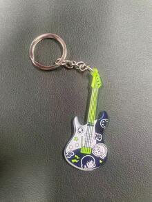 2025 - New Minimalist High-Quality Small Guitar Acrylic Keychain, Backpack Pendant Decoration, Suitable As Friend Gift, Party Favor, Perfect Gift, Birthday Gift