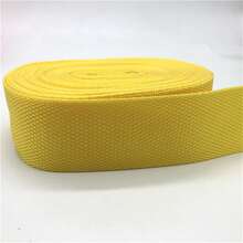 1卷5码38毫米PP织带帆布涤纶带适用于背包捆扎带工艺品DIY腰带包袋狗配件