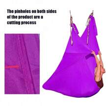 Aerial Yoga Hammock 5.5 Yards Yoga Swing Pilates Silk Home Gym Fitness Yoga Trapeze Increasing Strength, Flexibility And Balance