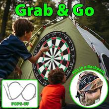 这款大型双面飞镖靶专为儿童设计，是一款趣味十足的派对游戏玩具，配有粘性球和飞镖！内含8个粘性球，适合儿童球类游戏，也适用于室内/室外/花园/棋盘游戏以及各种趣味派对活动。是送给3-12岁男孩女孩的完美生日礼物，也非常适合圣诞节和万圣节！ - 彩色 - 查看 9