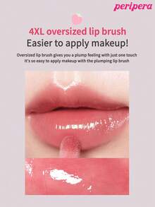 Peripera K-Beauty Ink Glasting 唇彩，纯素，含植物萃取油，水润色调，镜面水润唇彩，玻璃唇彩，丰唇，自然保湿，轻盈滋润，提亮肤色，持久，舒适，不粘腻，适合敷面膜，无白膜，K-Beauty，韩国彩妆 - #13 Get Happy - 查看 7