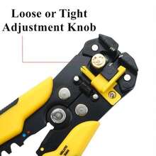 Non-Slip Crimper Cable Cutter Automatic Wire Stripper Multifunctional Stripping Tools Crimping Pliers Terminal 0.2-6.0mm² Tool - Multicolor - View 2