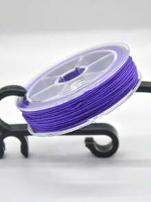 1 件 22 码/卷 0.8 毫米尼龙串珠尼龙绳 DIY 手链绳编织线流苏线珠宝制作工艺用品 - 串珠绳线