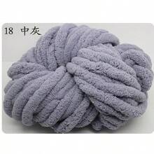 250g Super Chunky Chenille Yarn - Soft & Thick Polyester Fiber For DIY Handmade Knitting, Plush Texture Craft Yarn Suitable For Blankets, Pillows, Pet Beds, Scarves, Hats - Multi-Color Options Knitting Supplies, Knitting Yarn, Cozy Home Textiles, Textured Craft Materials, Fluffy Chenille Yarn - Multicolor - View 27