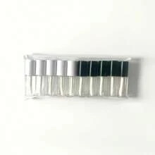 10 Pieces 4ml Plastic Lip Gloss Tubes Plastic Lipstick Bottle Lip Balm Container Makeup Organizer