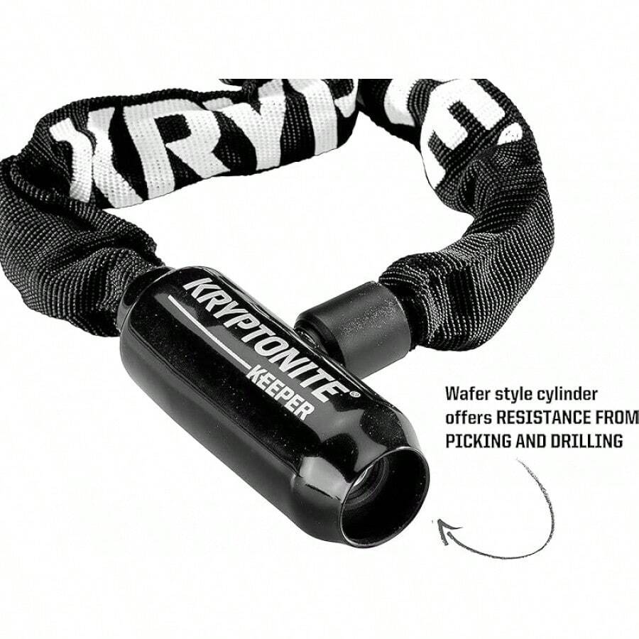 Kryptonite Keeper 585 - Candado de Cadena para Bicicleta (5 mm) - Moderno - Ver 1