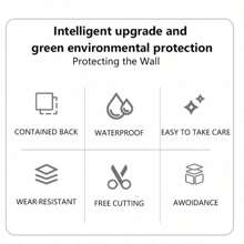 10 Pcs Self-Adhesive Marble Tiles Sticker Stick On Wall Floor Kitchen Bathroom,Waterproof & Moisture-Proof,Renovation Stickers Peel Wall Panels,Wall Paper Bath Rug Floor Carpet Bathroom Decor Summer Bathroom Accessories - Monet Gray - View 10