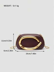 1 Piece Acrylic Clutch Bag, For Valentine's Day, Comfortable And Fashionable, Elegant Handbag, Personalized Gift Option, 2025 Accessory, Fashion Style Suitable For - 藍色 - 查看 8