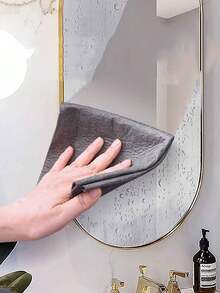 5pcs/10pcs/20pcs Magic Cleaning Cloths Reusable Microfiber Washing Rags Car Window Mirror Wipe Towels Rag Household Kitchen Clean Tools