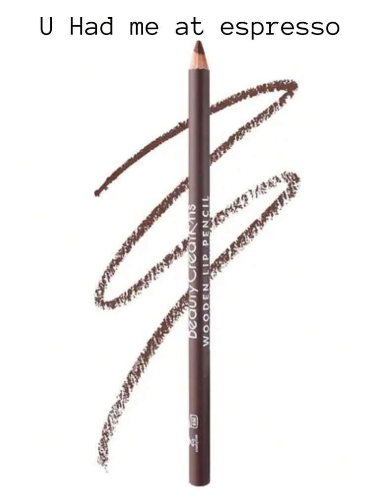 Delineador De Labios Beauty Creations lápiz delineador de labios beauty creations maquillaje perfilador cremoso fácil aplicación color intenso larga duración beauty - U Had me at espresso - Añade 1