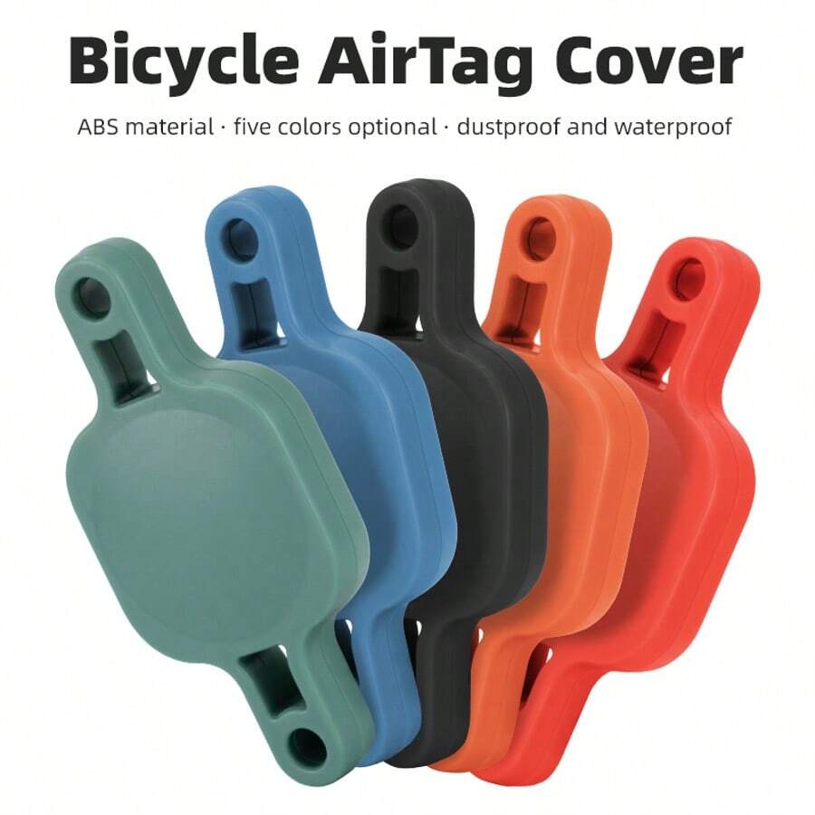 Bicycle Protective Case. Road Bike Cup Holder Mounting Protective Case, Bicycle Airtag Tracker Holder Protective Case, Hidden Protective Case - Multicolor - View 1