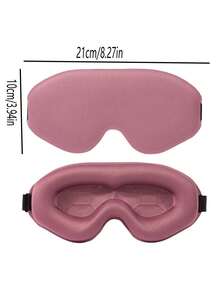 Blackout Sleep S3D眼膜 特厚深槽透气无压眼部航空眼罩 Blackout护眼睡眠用品睡眠眼罩趣味圣诞情人节小礼物 送给家人、爱人、朋友、同事 元旦礼物 - 彩色 - 查看 2