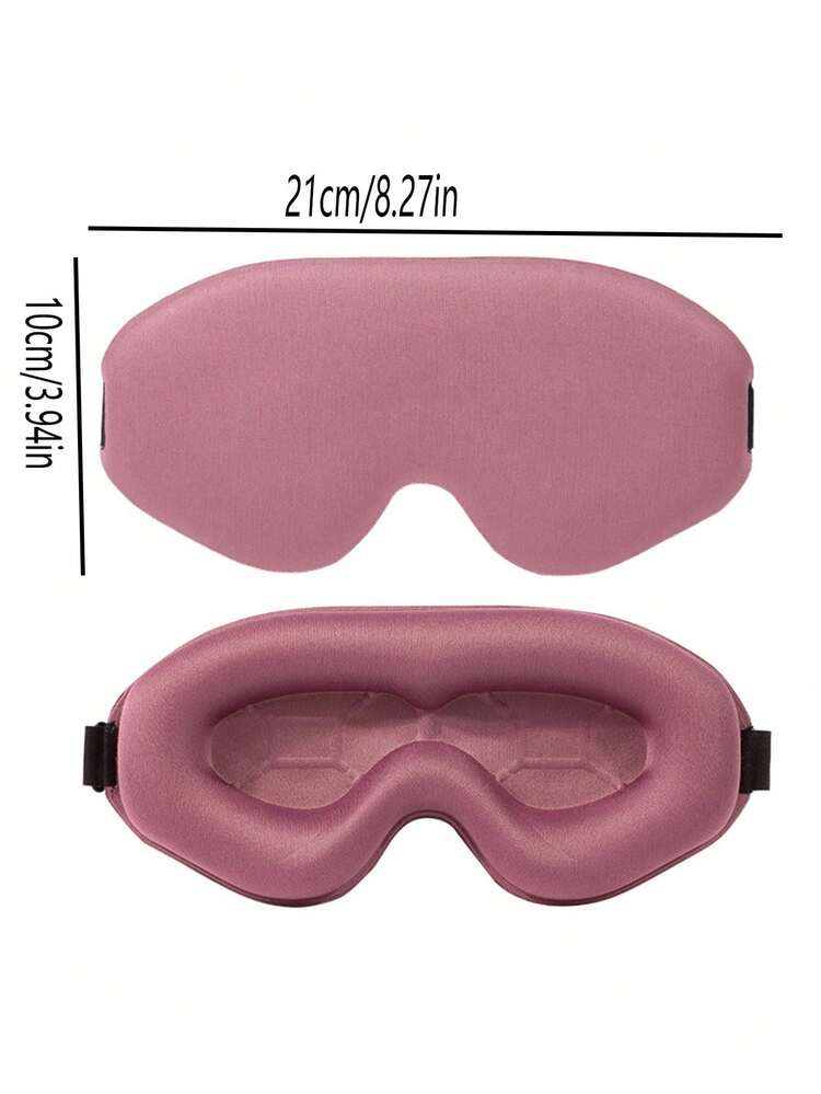 Blackout Sleep S3D眼膜 特厚深槽透气无压眼部航空眼罩 Blackout护眼睡眠用品睡眠眼罩趣味圣诞情人节小礼物 送给家人、爱人、朋友、同事 元旦礼物 - 彩色 - 查看 2