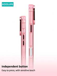 粉色 Koolife 纯色 IMD 钛合金哑光大孔磁吸手机保护壳，电镀镜头边框，防滑防摔防指纹，兼容 17 Pro Max/17/17 Pro/17 Air/16/16 Pro/16 Plus/16 Pro Max/12/12 Pro/12 Pro Max/13/13 Pro/13 Pro Max/14/14 Plus/14 Pro/14 Pro Max/15/15 Pro/15 Plus/15 Pro Max - 粉色 - 查看 8