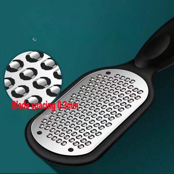 Professional Stainless Steel Foot Scrubber - Non Electrical, Splash Proof Design, Durable And Rust Proof Handle, Essential Tool For Home SPA, Foot And Nail Care, High Quality Fine Roughness Scrubber, Ergonomic Grip