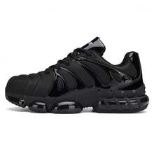OZLOOK Steel Toe Shoes For Women Indestructible Work Shoes Lightweight Steel Toe Sneakers Women Non Slip Safety Shoes Puncture Proof Composite Toe Shoes Women - 黑色 - 查看 1
