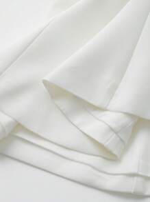 Women's Solid Color Casual Fashionable Halter Backless Crop Top, Summer