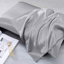 Summer : Silky Satin Pillowcases (1 Pair) – Ultra-Smooth, Breathable, 9 Elegant Hues For Skin & Hair Care