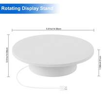 9-Inch Foldable Portable Photography Studio Box, Photography Tent, Selfie Accessories. Equipped With Adjustable Color Temperature LED Lights, Turntable, Mobile Phone Holder, And 6 Color Backgrounds, Suitable For Product Photography And Video Blogging - With stand - View 3