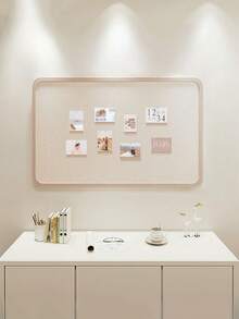 1PC Hệ thống bảng tường nỉ tái sử dụng theo phong cách Bắc Âu, Tấm trang trí gắn ghim Scandinavia để trưng bày đồ trang sức & tường ảnh, Bộ sắp xếp văn phòng đa chức năng | Phông nền tiệc | Lưu trữ đồ trang điểm | Móc chìa khóa | Bảng ghi nhớ / Lắp đặt không hư hỏng / Nỉ dày - Nhiều màu - Xem 2