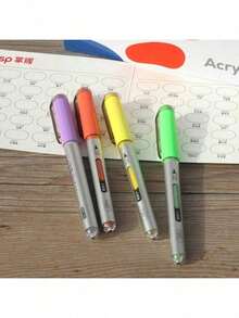 Bộ bút vẽ acrylic chuyên nghiệp 120 màu GRASP mới với mực đậm, chống trầy xước và chống chịu thời tiết, phù hợp cho người mới bắt đầu/người lớn, bộ số lượng lớn kèm hộp đựng – Hoàn hảo cho gia đình/trường học/xưởng vẽ: Tập trung vào chất lượng chuyên nghiệp. - Nhiều màu - Xem 5