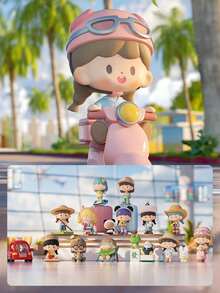 1pc Random Style Dreamscape Theater Anime Figure PVC & ABS Model /Bag, Cute For Couples - Multicolor - View 10