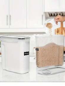 Food Organizer Bins - Black and White - View 7