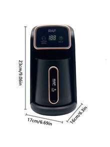 300 Ml Stainless Steel Coffee Maker, Semi-Automatic Coffee Maker With Cup Warmer, Turkish Coffee Maker, Espresso Machine