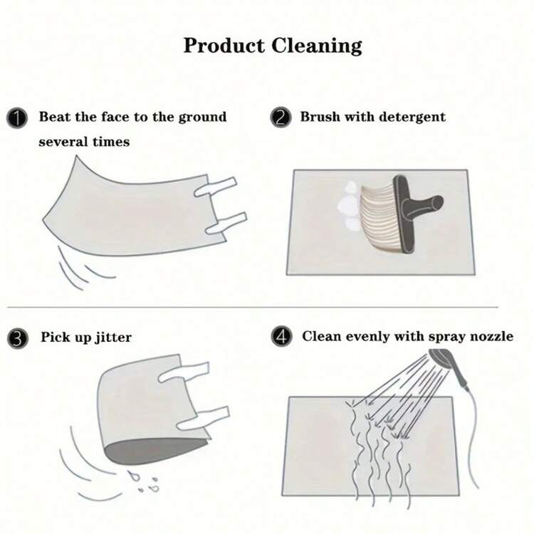 4pcs Set Suitable For All Car Models Red Y-Shaped Design Car Floor Mats, All-Season Vehicle Floor Mats With Non-Slip Base, Easy To Clean Car Interior Accessories - HA Red - 查看 7