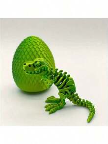 1 件 3D 打印霸王龙恐龙蛋全关节可动动物模型玩具、恐龙玩具、家居装饰品、生日礼物、复活节礼物、礼物、玩具 - 彩色 - 查看 5