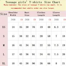 Teen Girl Clothes Y2K Style, Ladybug Animal Print Short Sleeve Tee, Teen Shirts Girls Clothes, Round Neck Breathable Fabric, Teen Girl Outfits Adorable Teen Girl Gifts - trắng - Xem 2