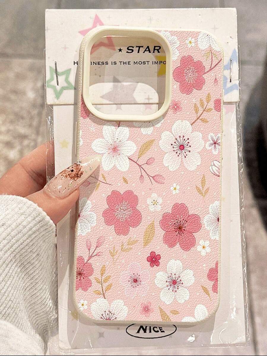 1 Ốp lưng điện thoại mềm chống sốc, chống trầy xước hình mèo dễ thương và họa tiết dâu tây, chống nước, chống rơi, tương thích với Apple và các điện thoại khác - Nhiều màu - Xem 1