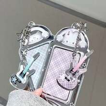 Silver Rock Bass Cute Kitten 3-Inch Card Holder PVC Student Idol Photo Card Storage Case Kpop - Color - View 1