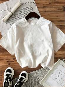 Women T-Shirts - White - View 2