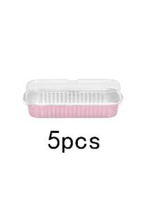 5/10/20/30个装可重复使用的甜点盒、水果盒、带盖零食盒、烘焙午餐盒。生日派对适用。生日蛋糕盒，例如烘焙蛋糕、甜甜圈、纸杯蛋糕等。 - 彩色 - 查看 12