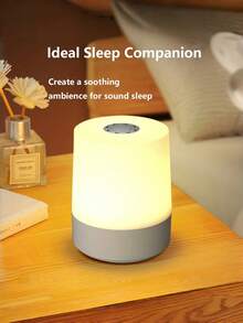 可调光触摸床头灯，三色暖白光LED灯，USB充电，便携式触摸夜灯，迷你灯，情人节礼物，卧室、客厅和书桌装饰