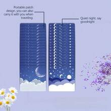 WOODSLEEP 32 Lavender Magnesium Night Patches With Coconut Oil & Lavender Essential Oil - Gentle Overnight Wear For Restful Sleep Support And Skin Moisturizing, Formaldehyde-Free Alcohol-Free Formula, Suitable For All Skin Types, Men & Women - Blue - View 7