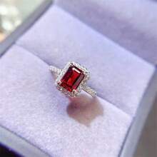 4PCS Women'S Elegant Sterling Silvery Double-Tone Twisted Ring - Rhodium-Plated April Birthstone, Synthetic Cubic Zirconia, All-Season Versatile Jewelry For Daily Wear & Parties - 4PCS - View 10