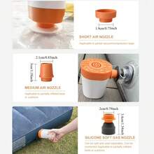 RAF 2-In-1 Electric Vacuum Pump, Suitable For Clothes Storage, Vacuum Storage Bags, Space Saving, With Suction/Inflation Function, Suitable For Home And Outdoor Travel Clothes Storage (Requires 6 AA Batteries). Great Gift For Valentine's Day And Christmas. - Multicolor - View 9