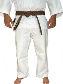 Kyoshi Canvas Karate Kimono For Adults - White - View 2